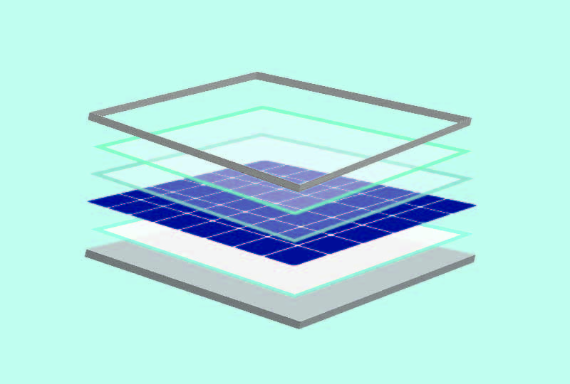 太陽能板的組成